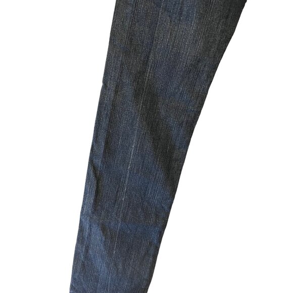 Stetson Womens Dark Wash Denim Jeans Size 4 Long Straight Leg 514 - Picture 6 of 15